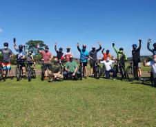 Foto do cicloturismo em Campos Gerais