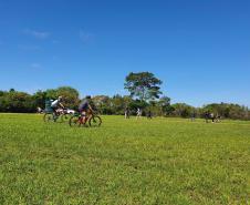 Foto do cicloturismo em Campos Gerais