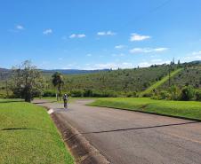 Foto do cicloturismo em Campos Gerais