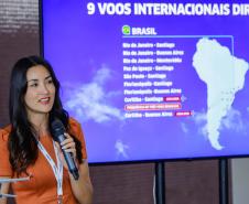 notícias - Curitiba recebe primeiro voo direto de Santiago, no Chile, da companhia JetSmart