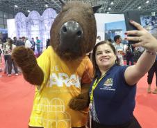 Paraná levou ao Salão Nacional do Turismo experiências com lavanda e mergulho virtual