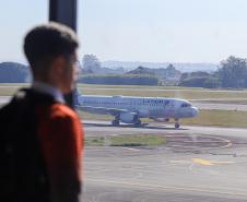 Notícia - Aeroporto Afonso Pena recebe na segunda-feira o primeiro voo direto de Lima, no Peru
