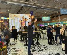 Notícia - Com atrativos, barreado e cerca de 40 expositores, Estado inaugura estande na Feira Internacional de Turismo de Gramado