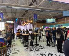 Notícia - Com atrativos, barreado e cerca de 40 expositores, Estado inaugura estande na Feira Internacional de Turismo de Gramado