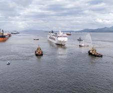 Notícia - Com expectativa de atrair 15 mil turistas, Paranaguá inicia temporada 24/25 de cruzeiros