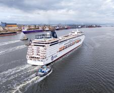 Notícia - Com expectativa de atrair 15 mil turistas, Paranaguá inicia temporada 24/25 de cruzeiros