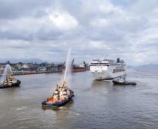 Notícia - Com expectativa de atrair 15 mil turistas, Paranaguá inicia temporada 24/25 de cruzeiros
