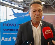 Primeiro voo direto do Paraguai desembarca lotado no Aeroporto Afonso Pena
