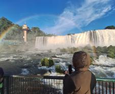 Mais de 1,8 milhão de turistas: Parque do Iguaçu registra a 2ª maior visitação anual