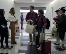 Movimentação no Aeroporto Internacional de Curitiba - Afonso Pena em São José dos Pinhais.