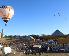 Festival de Balonismo Créditos Secretaria de Turismo de Ponta Grossa