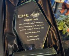 Estande premiado na FITPAR