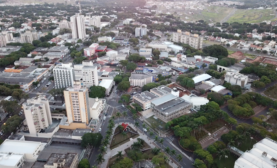 Vista aérea da Cidade de Umuarama