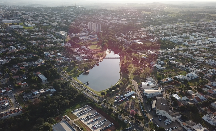 Vista aérea da Cidade de Umuarama