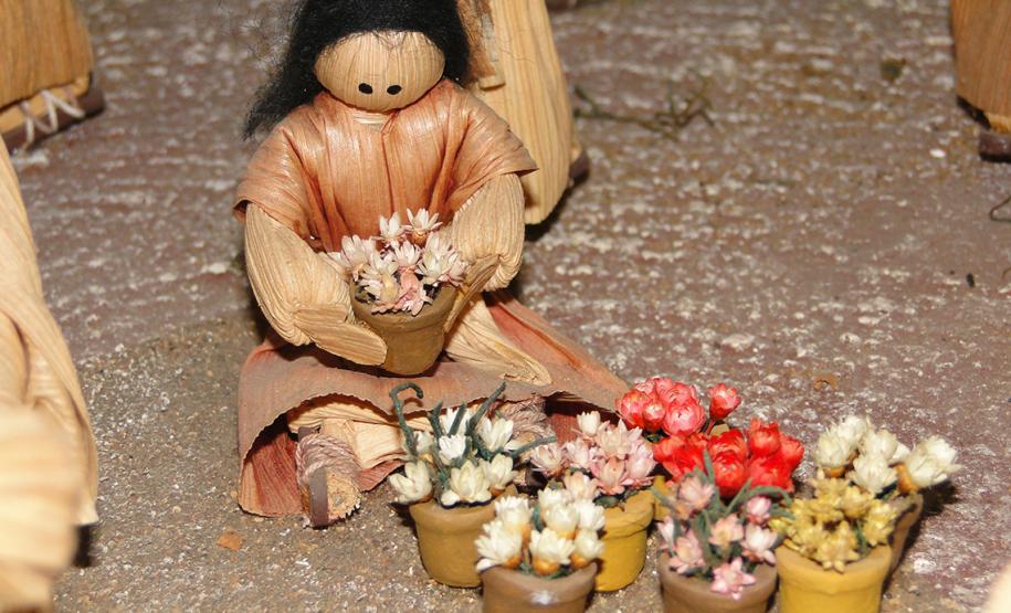 Presépio em Palha - Parque Ecoturístico Municipal São Luis de Tolosa