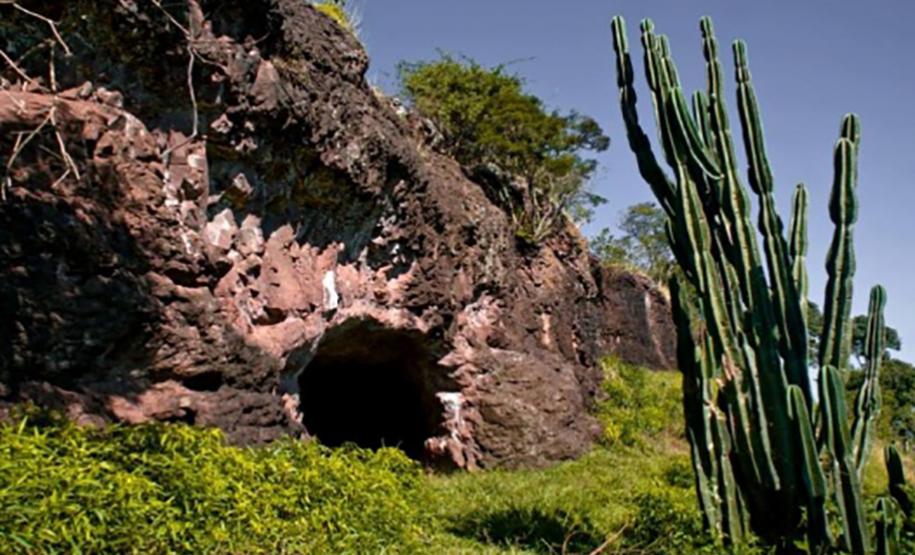 Caverna vulcânica