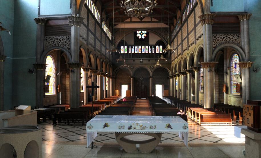 Nave da Igreja Católica de Ibiporã