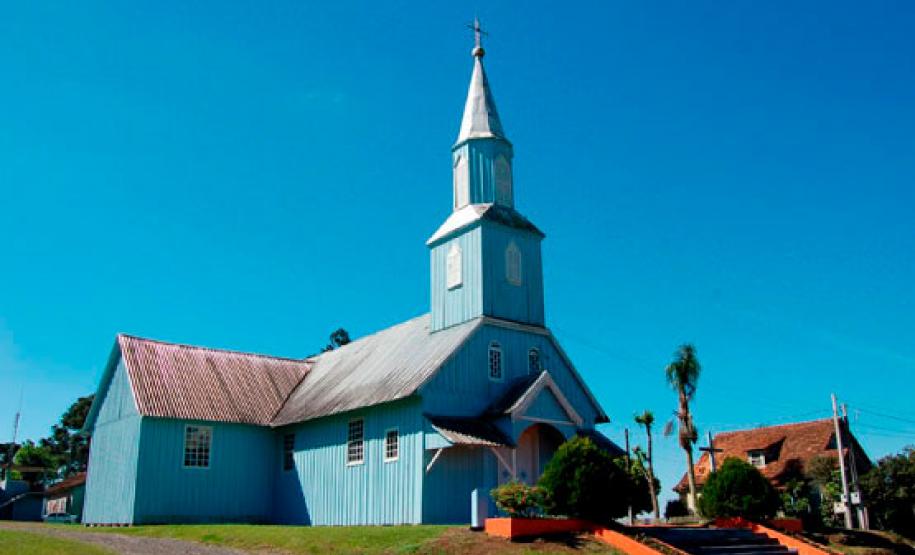 Igreja Centenária da Água Branca - Foto: Alexandre Müller / Prefeitura de São Mateus do Sul