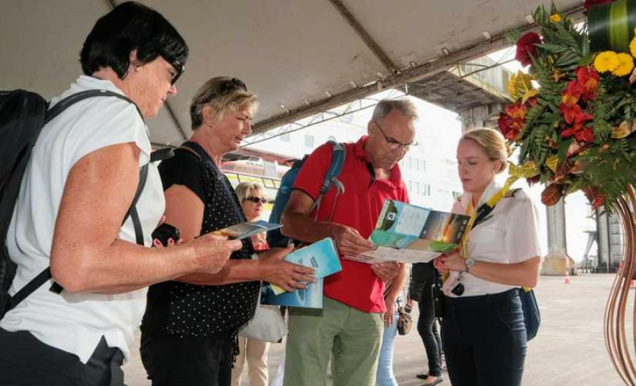 Porto de Paranaguá volta a receber navio de passageiros