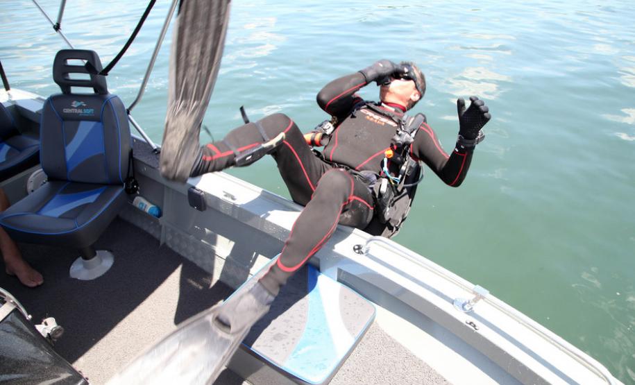 Diversidade e beleza atraem mergulhadores ao Rio Paraná