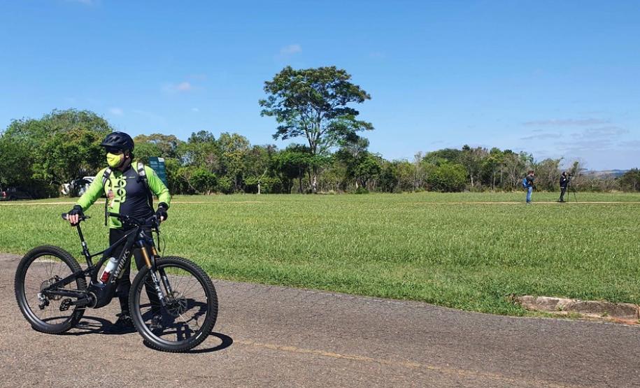 Foto do cicloturismo em Campos Gerais