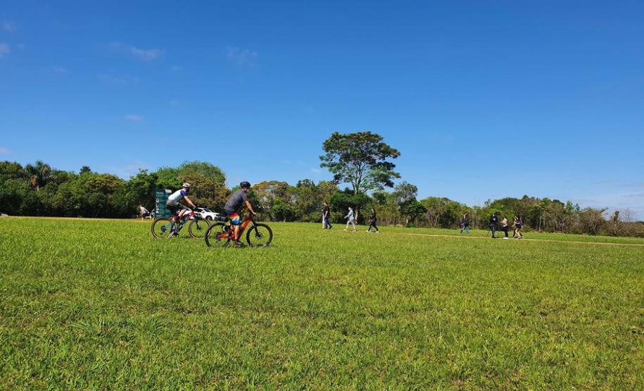 Foto do cicloturismo em Campos Gerais