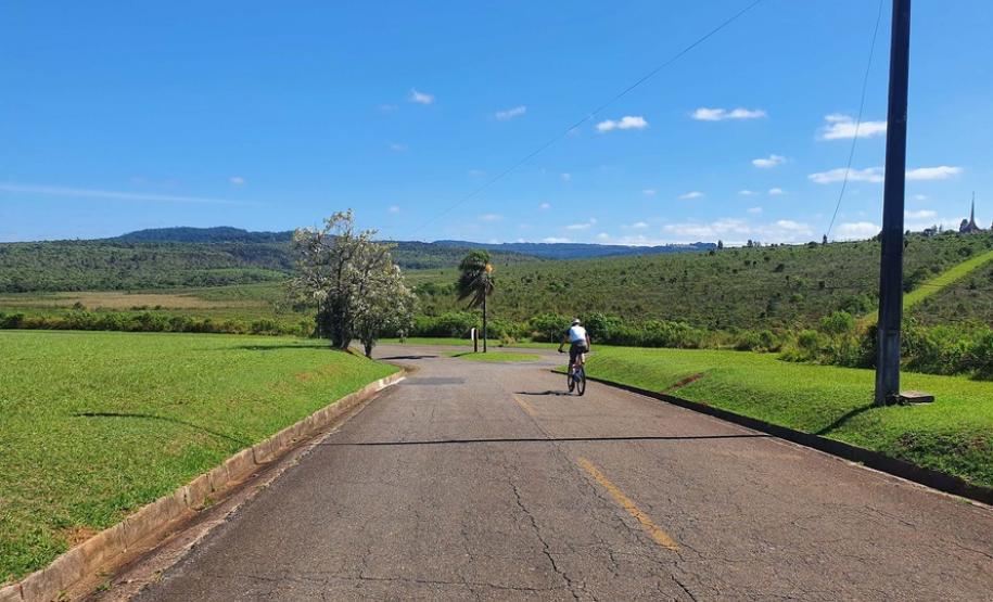 Foto do cicloturismo em Campos Gerais