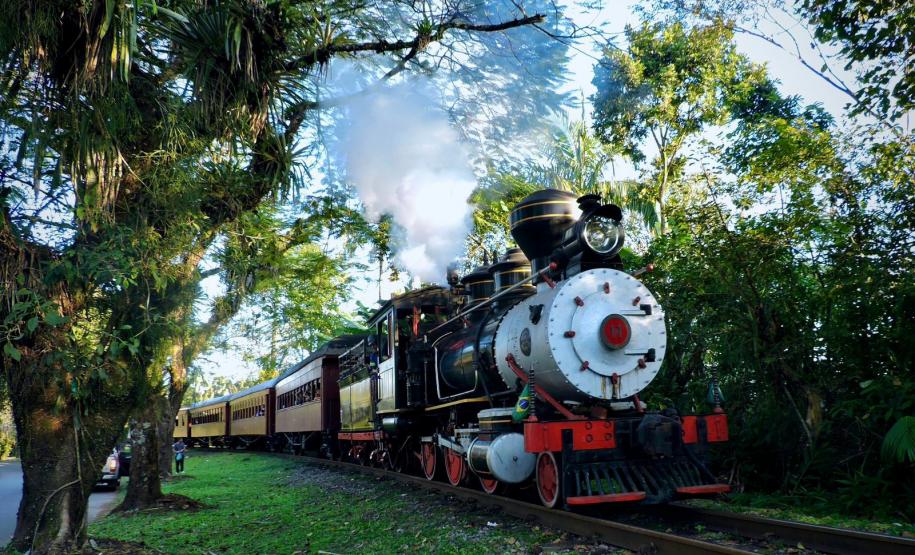 foto trem caiçara