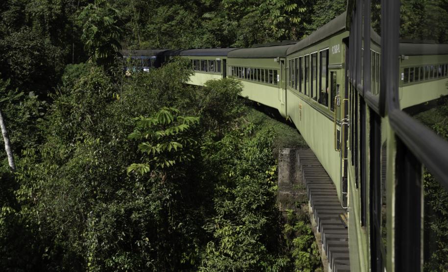 foto trem serra verde
