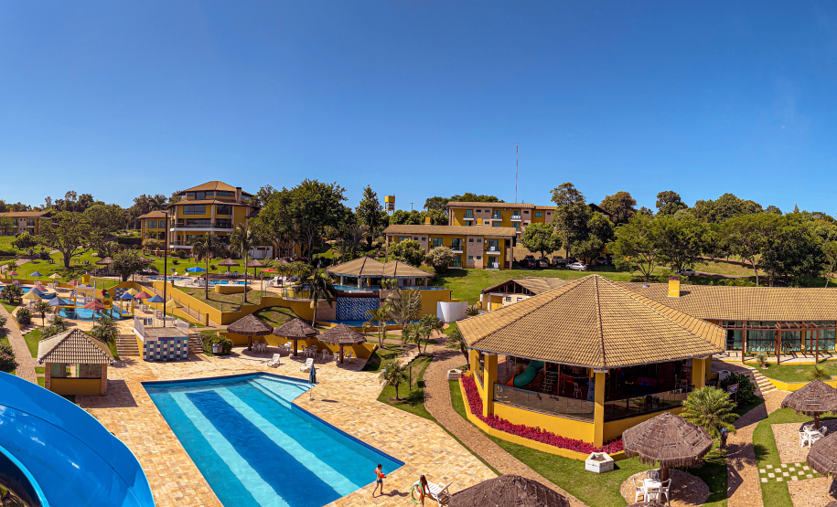 Resort Termas Águas do Verê/ Foto: Thais Pagliarini