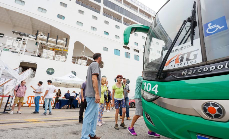 Circulação de turistas estrangeiros aumentou 36% no primeiro trimestre no Paraná