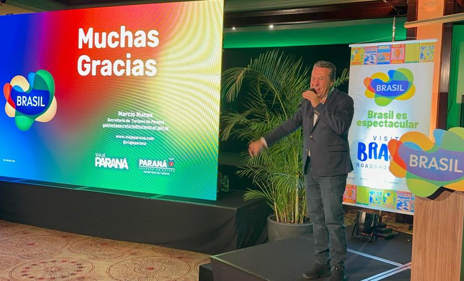 Paraná apresenta destinos turísticos em cinco países da América do Sul nesta semana