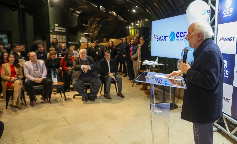 Piana destaca fortalecimento do turismo do Paraná com novo voo Curitiba-Buenos Aires