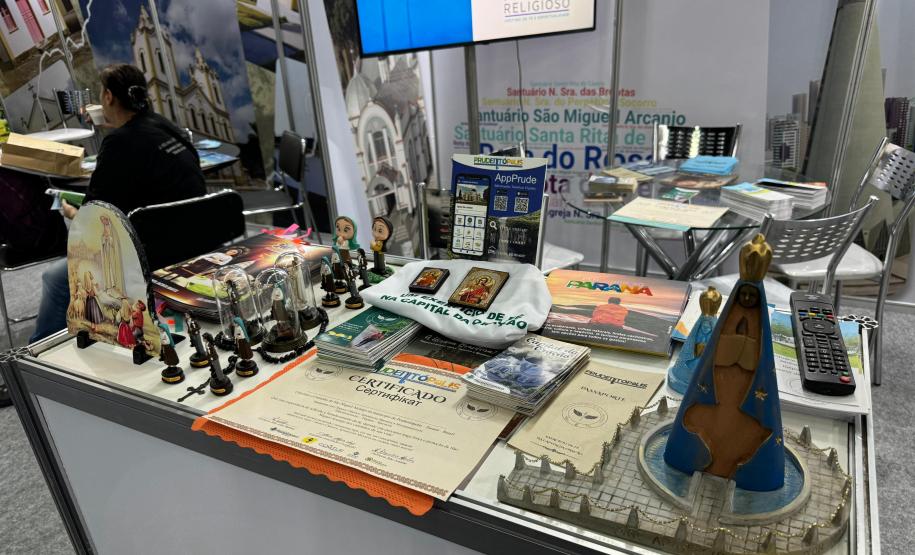 Paraná mostra seus atrativos de turismo religioso na maior feira do segmento do Brasil