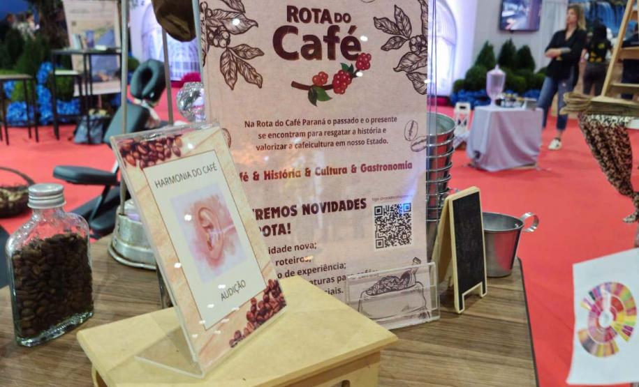 Experiência sensorial com café paranaense é eleita a melhor do Salão Nacional do Turismo
