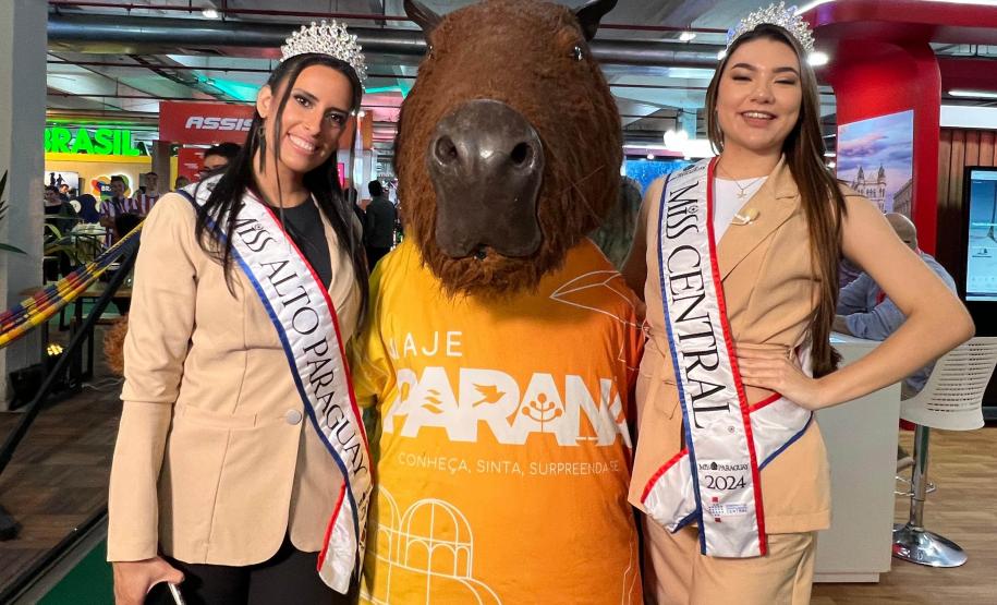 Notícia - Com recorde de participantes em estande, Paraná atrai turistas e negócios em feira no Paraguai