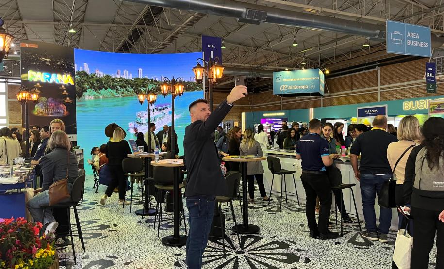 Notícia - Com atrativos, barreado e cerca de 40 expositores, Estado inaugura estande na Feira Internacional de Turismo de Gramado