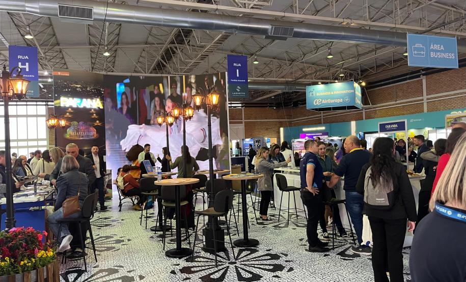 Notícia - Com atrativos, barreado e cerca de 40 expositores, Estado inaugura estande na Feira Internacional de Turismo de Gramado