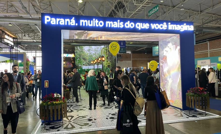 Notícia - Com atrativos, barreado e cerca de 40 expositores, Estado inaugura estande na Feira Internacional de Turismo de Gramado
