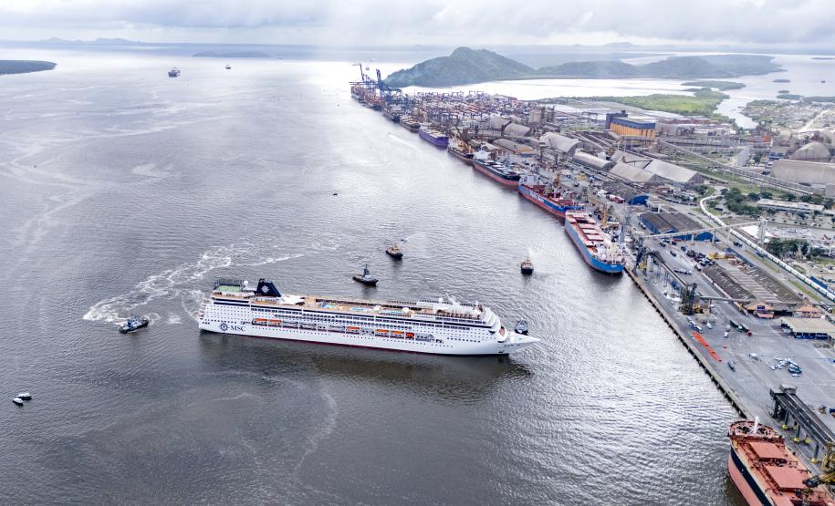 Notícia - Com expectativa de atrair 15 mil turistas, Paranaguá inicia temporada 24/25 de cruzeiros