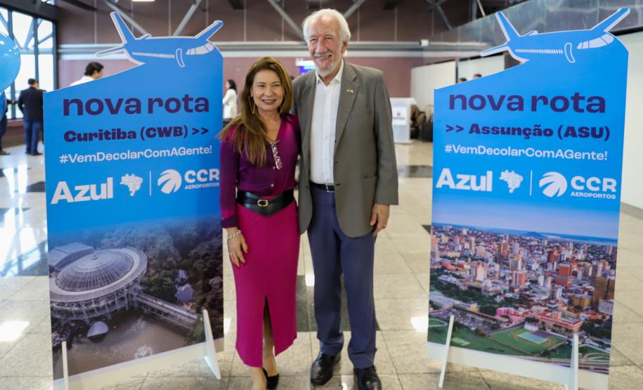 Primeiro voo direto do Paraguai desembarca lotado no Aeroporto Afonso Pena