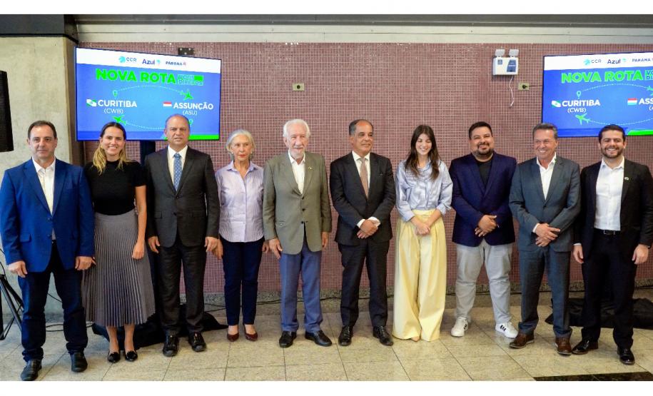 Primeiro voo direto do Paraguai desembarca lotado no Aeroporto Afonso Pena