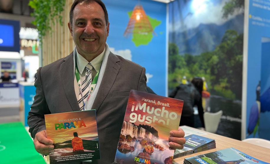 Estado produz materiais impressos para divulgar atrativos do Paraná na Europa