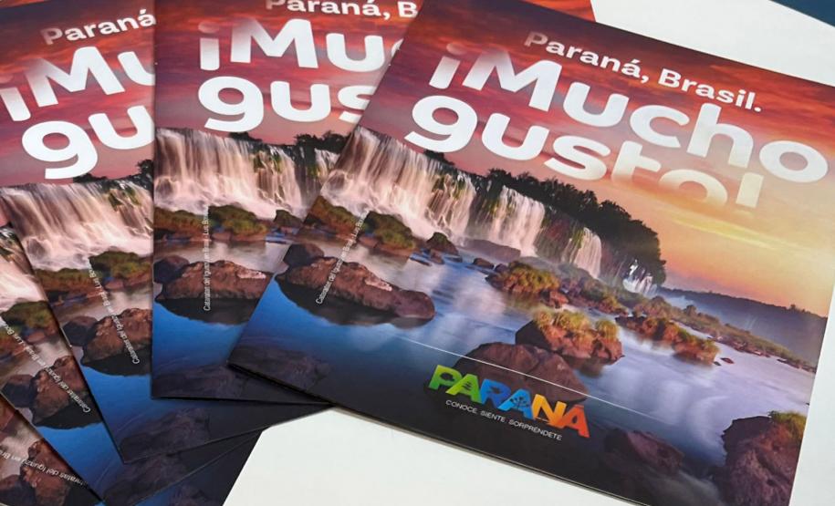 Estado produz materiais impressos para divulgar atrativos do Paraná na Europa