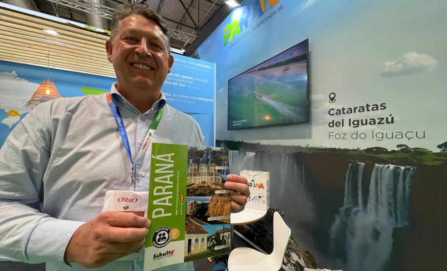 Estado produz materiais impressos para divulgar atrativos do Paraná na Europa