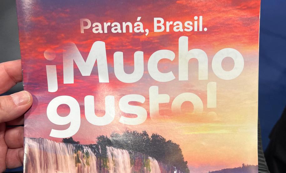 Estado produz materiais impressos para divulgar atrativos do Paraná na Europa