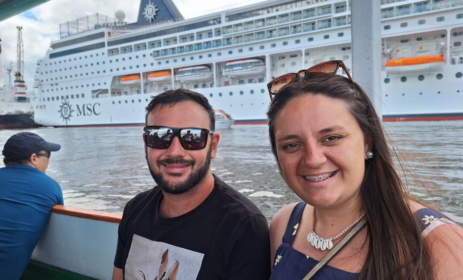 Estrutura e atrações em alta: pesquisa aponta aprovação dos cruzeiros no Paraná