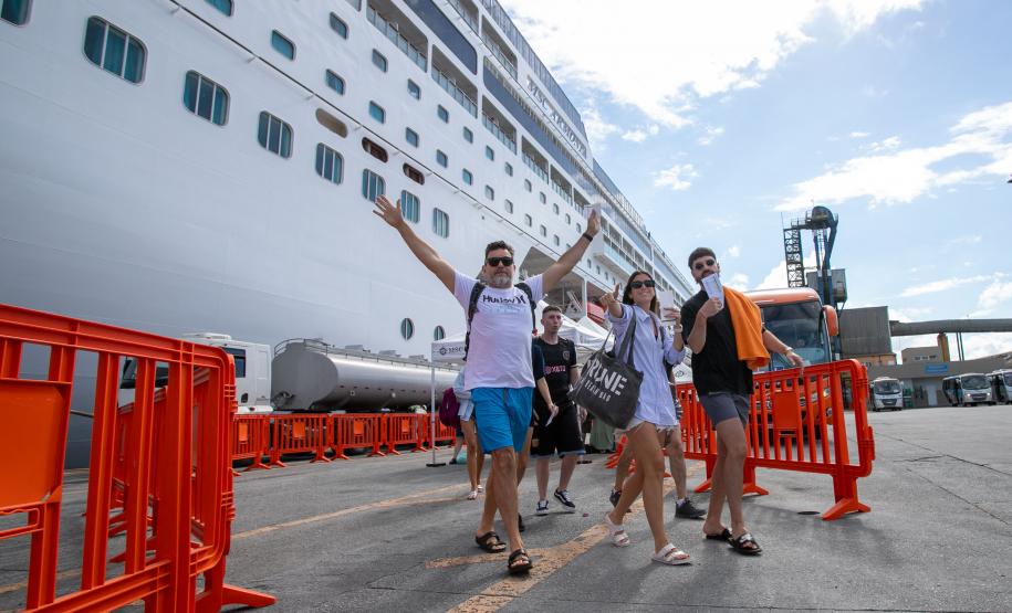 Estrutura e atrações em alta: pesquisa aponta aprovação dos cruzeiros no Paraná