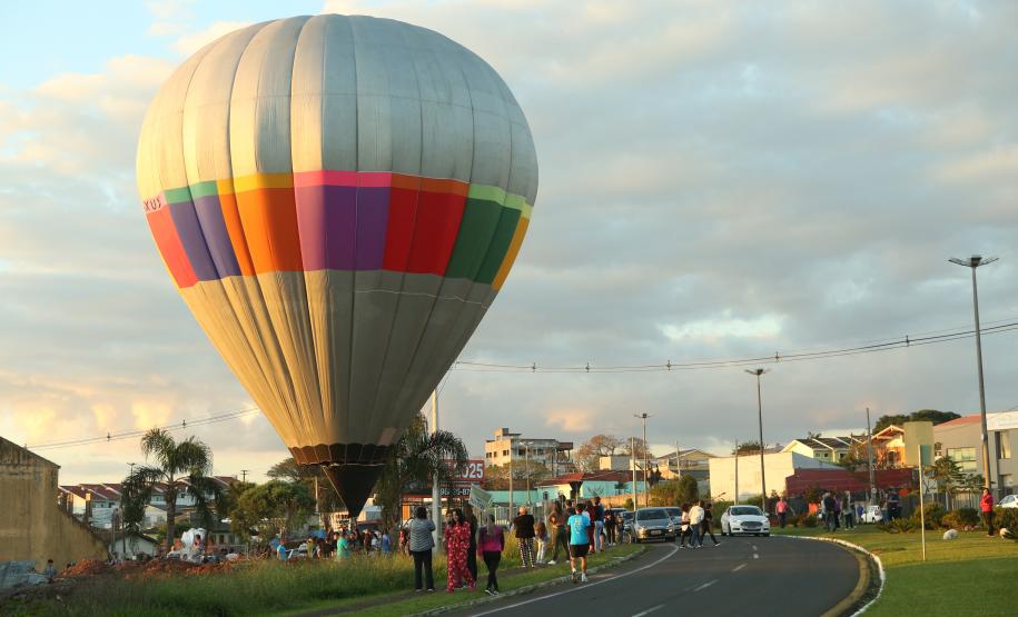 Festival de Balonismo Créditos Secretaria de Turismo de Ponta Grossa