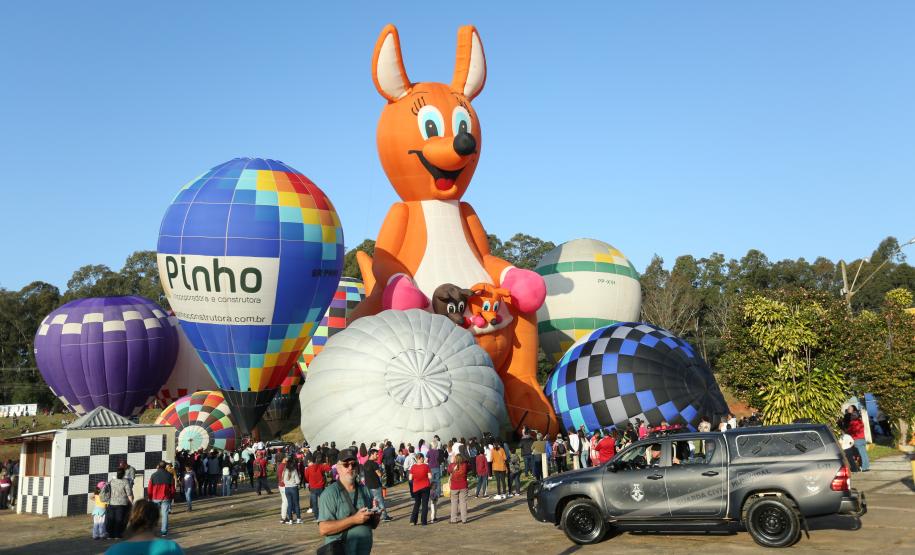 Festival de Balonismo Créditos Secretaria de Turismo de Ponta Grossa